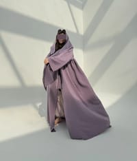 Light Hoodie Abaya H2 thumb 4