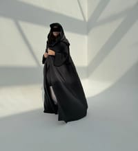 Light Hoodie Abaya H3 thumb 10
