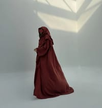 Light Hoodie Abaya H11 thumb 7