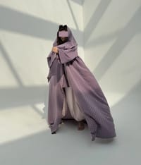 Light Hoodie Abaya H2 thumb 7