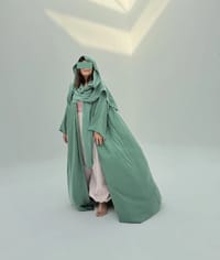 Light Hoodie Abaya H12 thumb 10