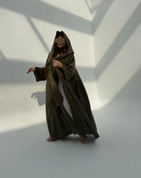 Light Hoodie Abaya H5 thumb 9