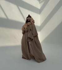 Light Hoodie Abaya H6 thumb 7