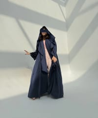 Light Hoodie Abaya H4 thumb 9
