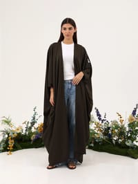 Nada Abaya with Knot N4 thumb 2