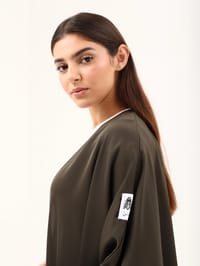 Nada Abaya with Knot N4 thumb 10