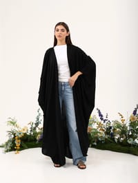 Nada Abaya with Knot N6 thumb 1