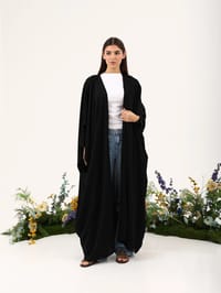 Nada Abaya with Knot N6 thumb 2