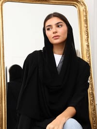 Nada Abaya with Knot N6 thumb 6