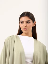 Nada Abaya with Knot N9 thumb 7