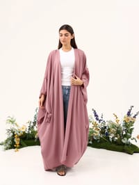 Nada Abaya with Knot N2 thumb 8