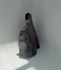 Cotton Abaya w Chiffon Tarha A4 thumb 10