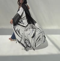 Silk Abaya M31 thumb 4