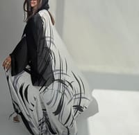 Silk Abaya M31 thumb 8