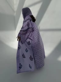 Cotton Abaya w Cotton Tarha E26 thumb 9
