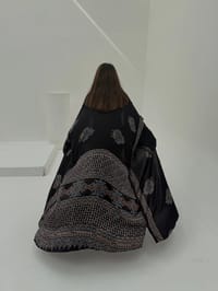 Bisht Pure Silk Handblock Abaya A7 thumb 3