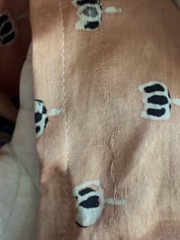 Bisht Pure Silk Handblock Abaya A16 thumb 2