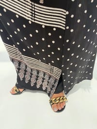 Bisht Pure Silk Handblock Abaya C3 thumb 12