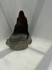 Bisht Pure Silk Handblock Abaya C5 thumb 10