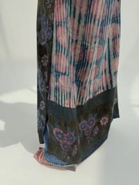 Bisht Pure Silk Handblock Abaya U 7 thumb 8
