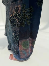 Bisht Pure Silk Handblock Abaya U 6 thumb 8