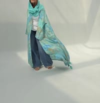 Silk Abaya C40 thumb 7