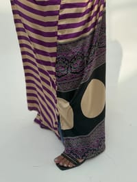 AS IS Light Crepe Digital Print Bisht Abaya C8 thumb 6