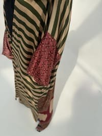 AS IS Light Crepe Digital Print Bisht Abaya C4 thumb 9