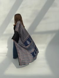 Crepe Digital Print Bisht Abaya K2 thumb 5