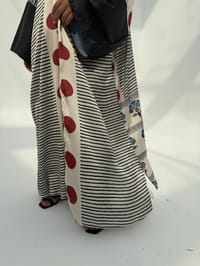 AS-IS Crepe Digital Print Bisht Abaya K5 thumb 7