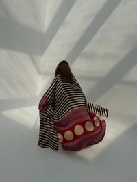 AS IS Light Crepe Digital Print Bisht Abaya C2 thumb 9