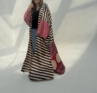 AS IS Light Crepe Digital Print Bisht Abaya C2 thumb 7