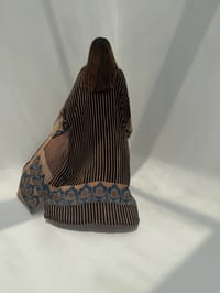 Bisht Pure Silk Handblock Abaya C6 thumb 11