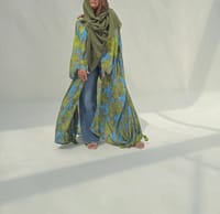 Silk Abaya C36 thumb 5