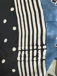 AS-IS Bisht Pure Silk Handblock Abaya A6 thumb 2