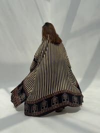 Bisht Pure Silk Handblock Abaya C10 thumb 10