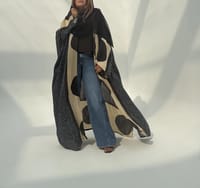 Bisht Pure Silk Handblock Abaya U15 thumb 10