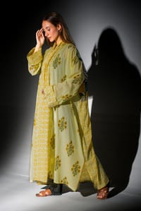 Abaya w Chiffon Tarha B12 thumb 3