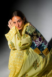 Abaya w Chiffon Tarha B12 thumb 7