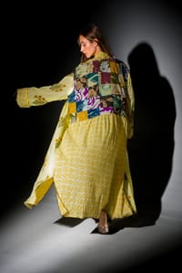 Abaya w Chiffon Tarha B12 thumb 6