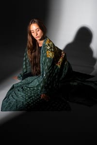 Abaya w Chiffon Tarha B3 thumb 6