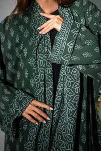 Abaya w Chiffon Tarha B3 thumb 7