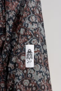 Abaya w Chiffon Tarha B1 thumb 7