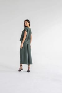 Women’s Crepe Two-Piece Set – Top & Pants | L680 thumb 3