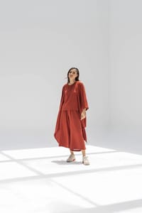 Women’s Crepe Travel Three-Piece Set – Cardigan, Shirt & Pants | TR405 thumb 3