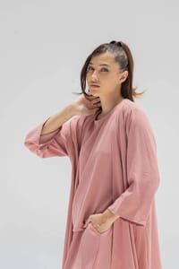 Women’s Crepe Travel Three-Piece Set – Cardigan, Shirt & Pants | TR405 thumb 4