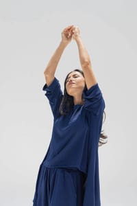 Women’s Crepe Travel Three-Piece Set – Cardigan, Shirt & Pants | TR405 thumb 13