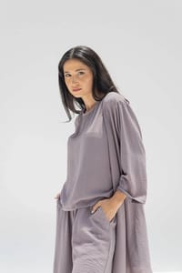 Women’s Crepe Travel Three-Piece Set – Cardigan, Shirt & Pants | TR405 thumb 15