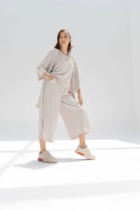 Women’s Crepe Travel Three-Piece Set – Cardigan, Shirt & Pants | TR405 thumb 19