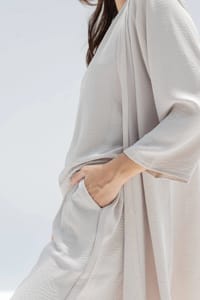 Women’s Crepe Travel Three-Piece Set – Cardigan, Shirt & Pants | TR405 thumb 18